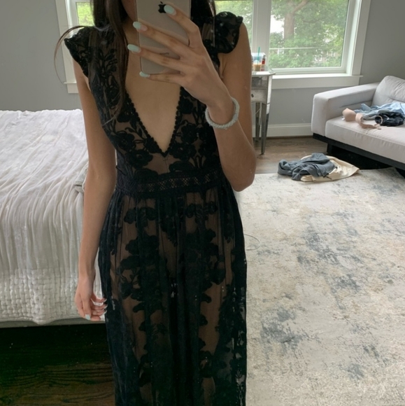 For Love and Lemons lace gown - Picture 1 of 6